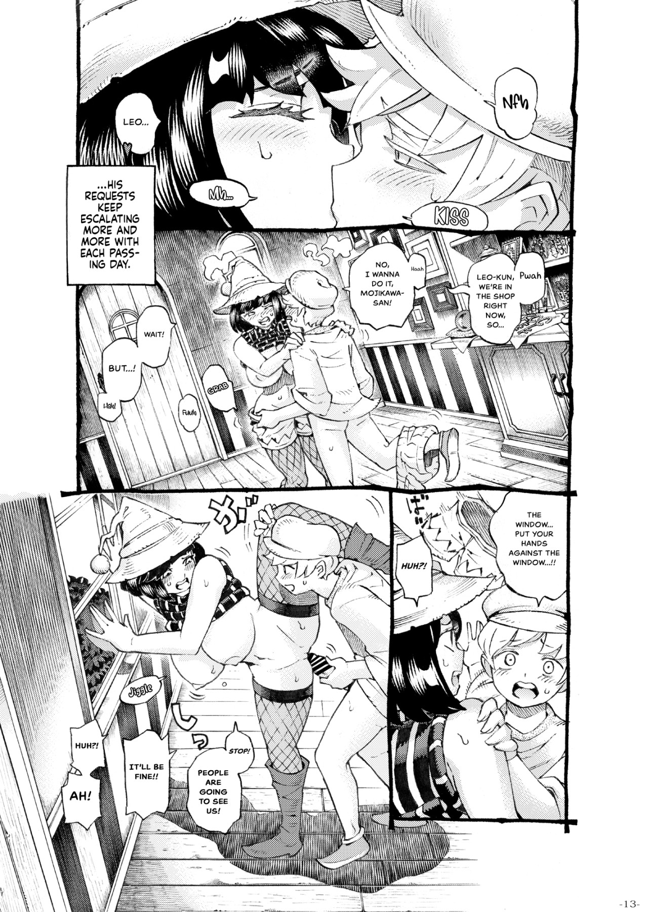 Hentai Manga Comic-The Witch Ended Up... 3-Read-12